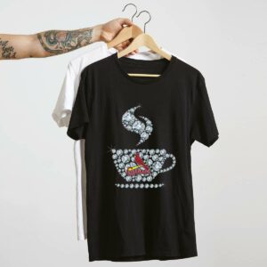 St. Louis Cardinals Coffee Diamond Graphic T-Shirt – Unisex Gift Tee