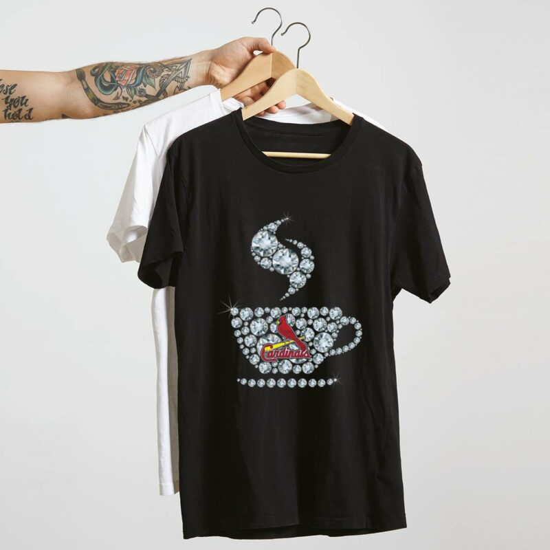 St. Louis Cardinals Coffee Diamond Graphic T-Shirt – Unisex Gift Tee