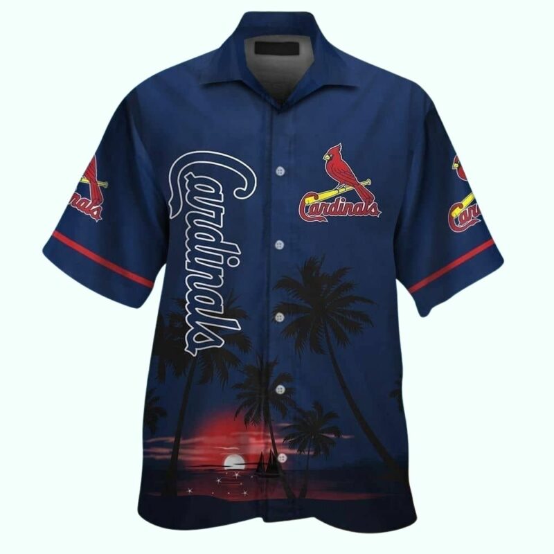 St Louis Cardinals Tropical Hawaiian Shirt – Graphic Aloha Shirt Gift