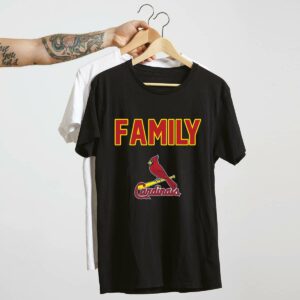 St. Louis Cardinals Family Graphic T-Shirt – Unisex Baseball Gift Tee