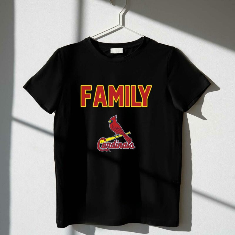 St. Louis Cardinals Family Graphic T-Shirt – Unisex Baseball Gift Tee - Image 4