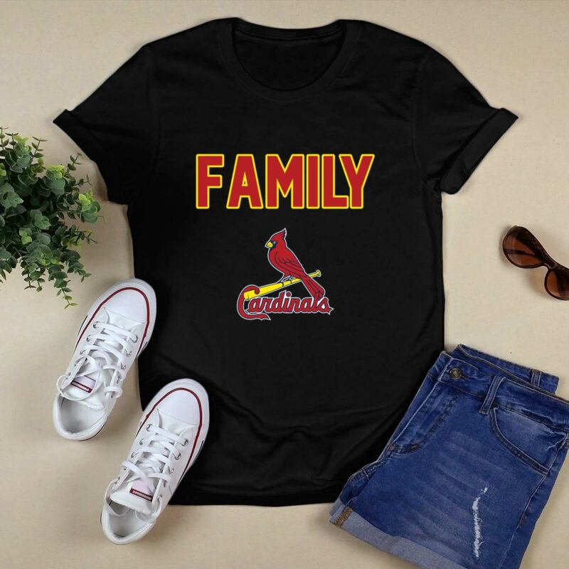 St. Louis Cardinals Family Graphic T-Shirt – Unisex Baseball Gift Tee - Image 5