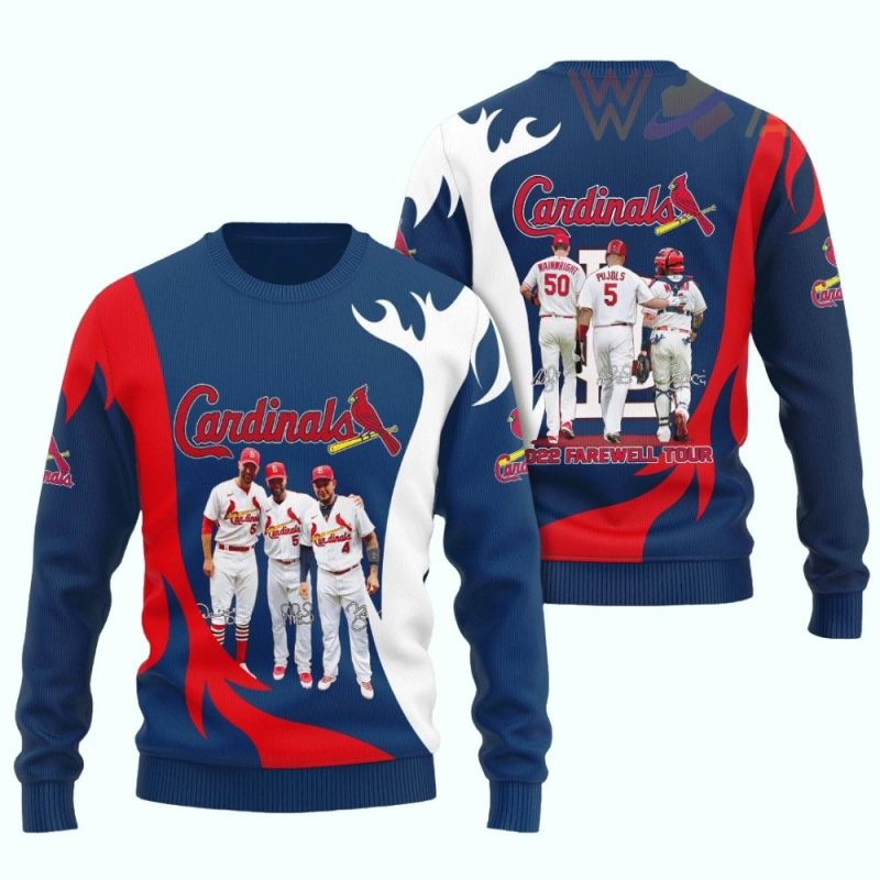 St Louis Cardinals Farewell Tour 2022 Ugly Sweater