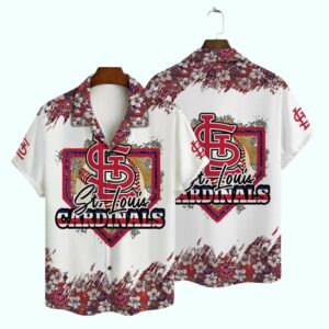 St Louis Cardinals Tropical Flower Ball Hawaiian Shirt – Unisex Graphic Tee