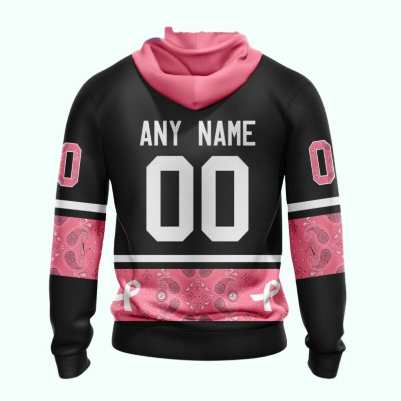 St. Louis Cardinals Pink Breast Cancer Awareness Graphic Hoodie – Unisex Gift - Image 3