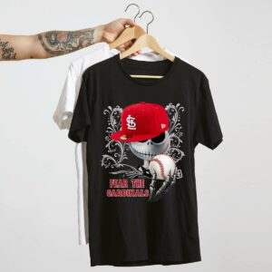 St Louis Cardinals Jack Skellington Halloween Graphic T-Shirt – Unisex Gift