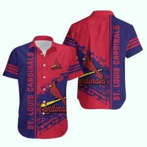 St. Louis Cardinals Graphic Hawaiian Shirt – Unisex Aloha Tee Gift