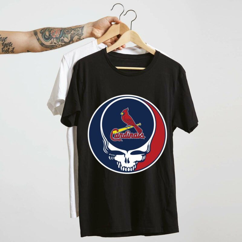 St Louis Cardinals Grateful Dead Graphic T-Shirt – Unisex Baseball Tee