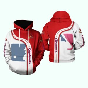St. Louis Cardinals Unisex Graphic Printed Baseball Hoodie