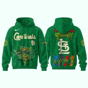 St. Louis Cardinals Ninja Turtles Graphic Unisex Hoodie – All Over Print