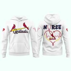 St Louis Cardinals Nurse Graphic Unisex Hoodie – All Over Print Gift