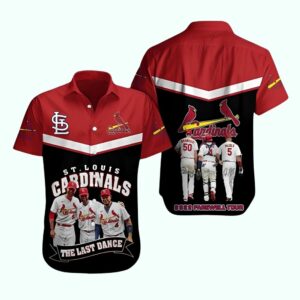 St. Louis Cardinals Graphic Hawaiian Shirt – Unisex Baseball Team Tee