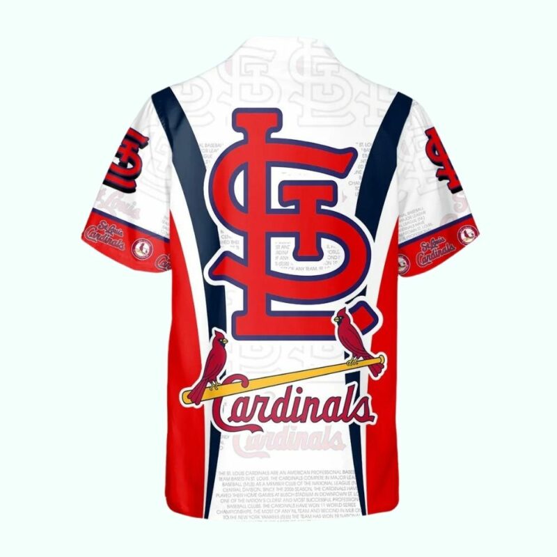 St Louis Cardinals Graphic Hawaiian Shirt – Unisex Aloha Tee Gift - Image 3