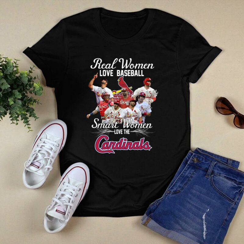 St Louis Cardinals Graphic T-Shirt for Women – Real & Smart Baseball Fans Gift - Image 5