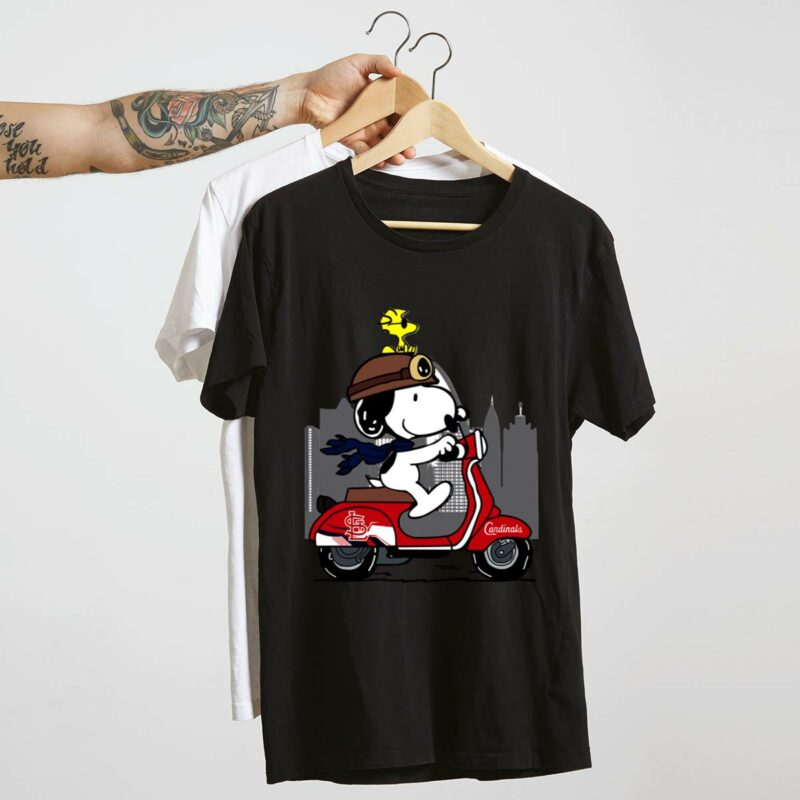 St. Louis Cardinals Snoopy Graphic T-Shirt – Unisex Baseball Tee