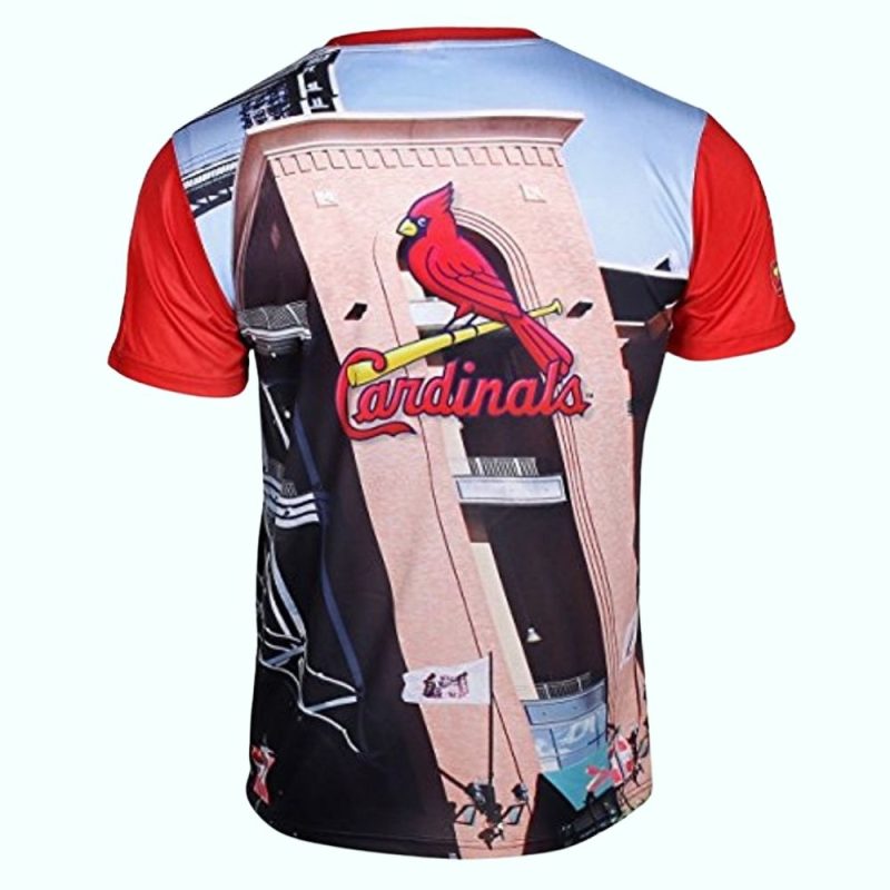 St Louis Cardinals All-Over Print T-Shirt - Perfect for Game Day - Image 2