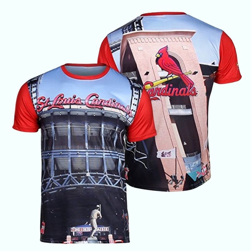 St Louis Cardinals All-Over Print T-Shirt - Perfect for Game Day - Image 3
