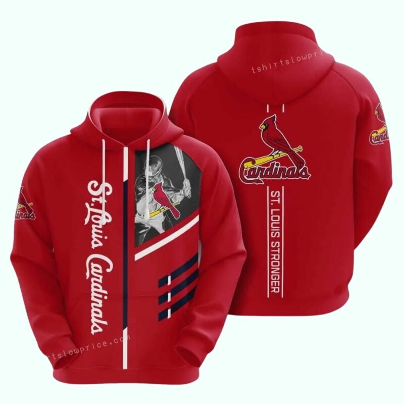 St. Louis Cardinals Unisex Graphic Printed All-Over Hoodie