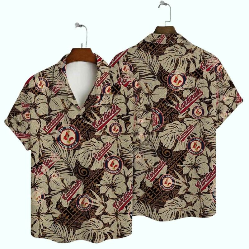 St. Louis Cardinals Tribal Graphic Hawaiian Shirt – Unisex Aloha Tee