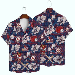 St Louis Cardinals Tropical Hawaiian Shirt – Unisex Graphic Aloha Tee