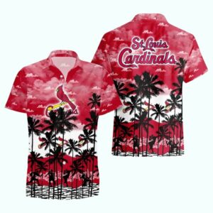 St Louis Cardinals Tropical Paradise Graphic Hawaiian Shirt – Unisex Gift