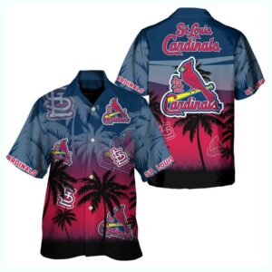 St Louis Cardinals Graphic Hawaiian Shirt – Unisex Aloha Tee