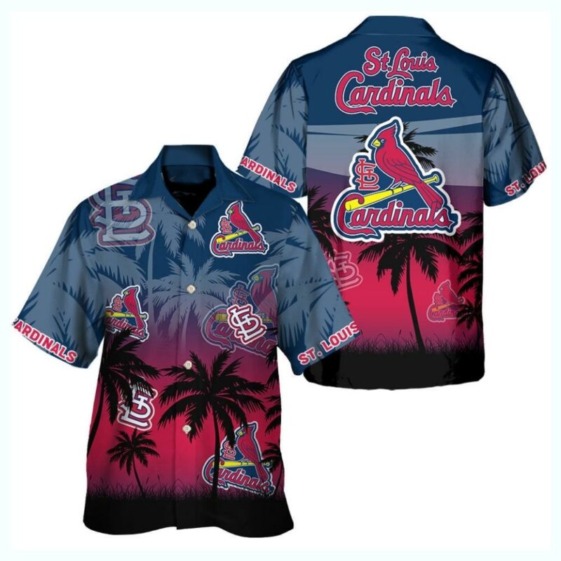 St Louis Cardinals Graphic Hawaiian Shirt – Unisex Aloha Tee