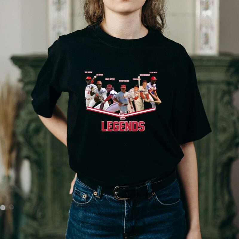 St. Louis Cardinals Legends Graphic T-Shirt – Unisex Signed Team Tee - Image 2