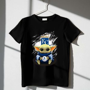 Star Wars Baby Yoda Kansas City Royals T-Shirt - Fun & Stylish Fan Gear