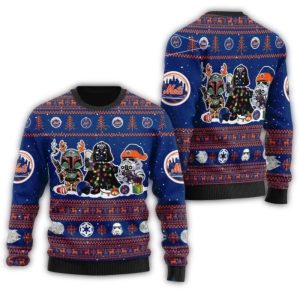 Star Wars Christmas Characters Ugly Sweater For Holiday Cheer
