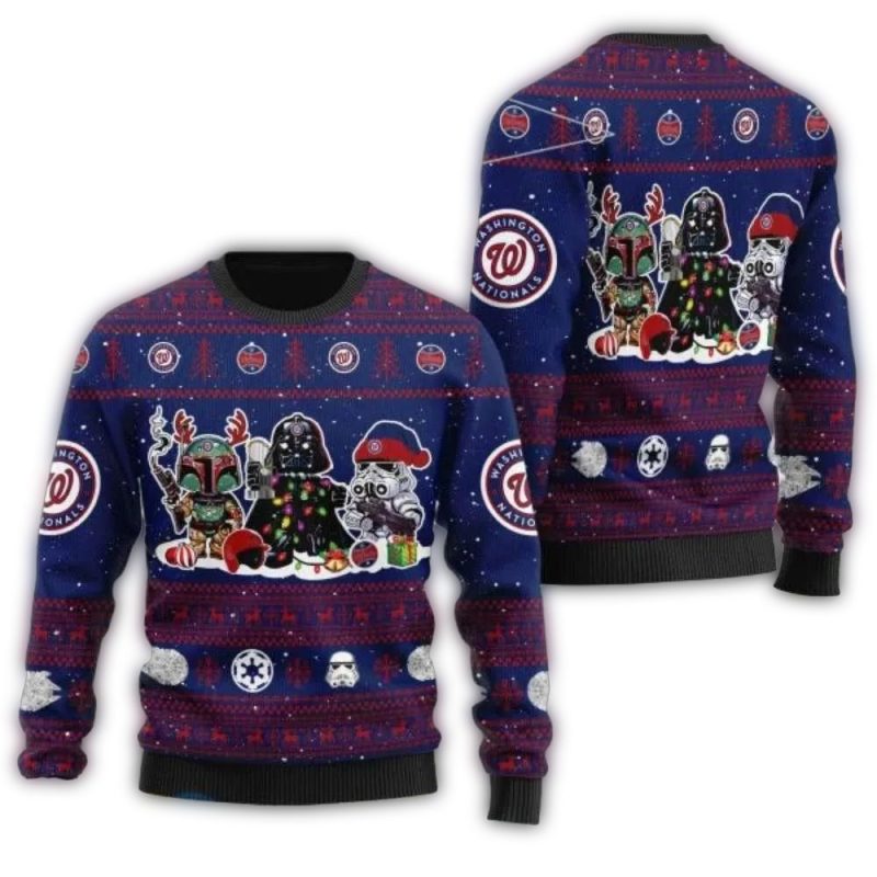 Star Wars Washington Nationals Ugly Sweater 1
