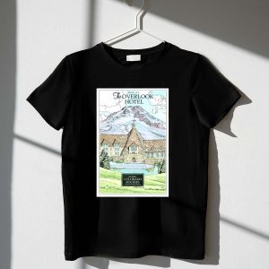Overlook Hotel Colorado Rockies Snowy Mountain T-Shirt For Adventure Lovers