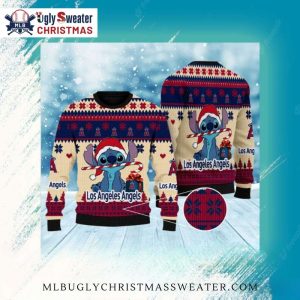 Los Angeles Angels Ugly Christmas Sweater For Holiday Cheer