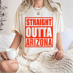 Straight Outta Arizona Diamondbacks T-Shirt - Official Mlb Fan Apparel