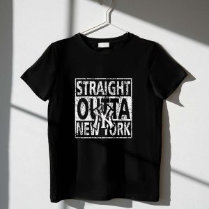 Straight Outta New York Yankees Baseball T-Shirt For Fans