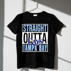 Straight Outta Tampa Bay Rays T-Shirt - Stylish Fan Apparel