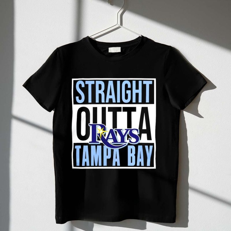 Straight Outta Tampa Bay Rays T Shirt t shirt 1 1