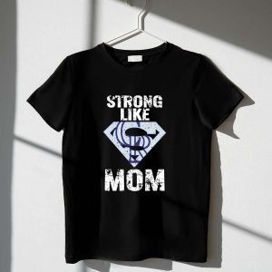 Strong Like Mom Colorado Rockies Superman Graphic T-Shirt For Fans