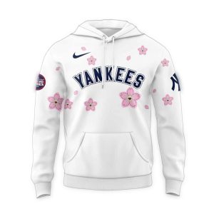 Takashi Murakami 2025 Nyc Yankees All Over Print Hoodie - World Tour Tokyo Series