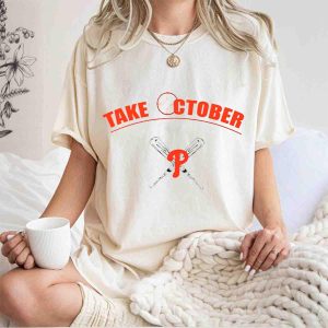 October Philadelphia Phillies Baseball T-Shirt for Fans & Players