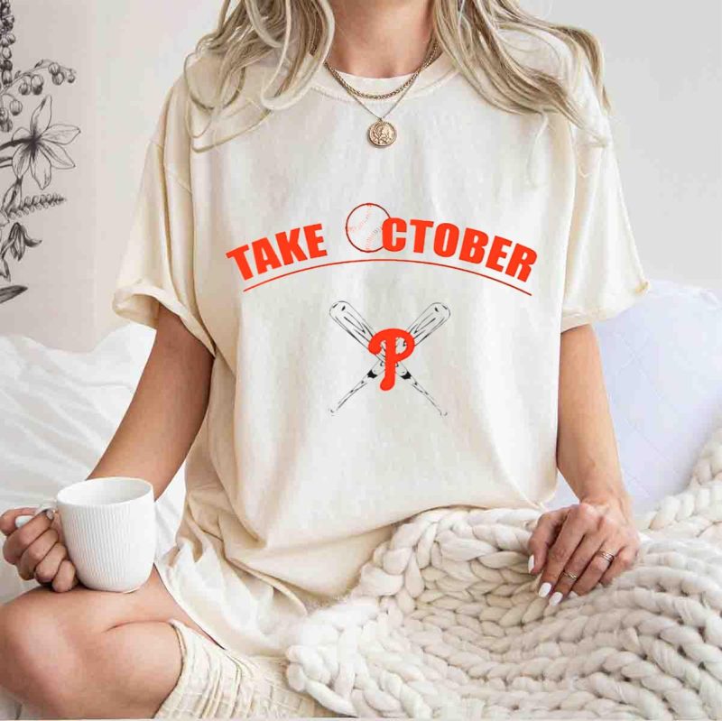 October Philadelphia Phillies Baseball T-Shirt for Fans & Players