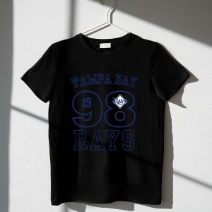 Tampa Bay Rays 1998 Inaugural Year Baseball T-Shirt - Vintage Style