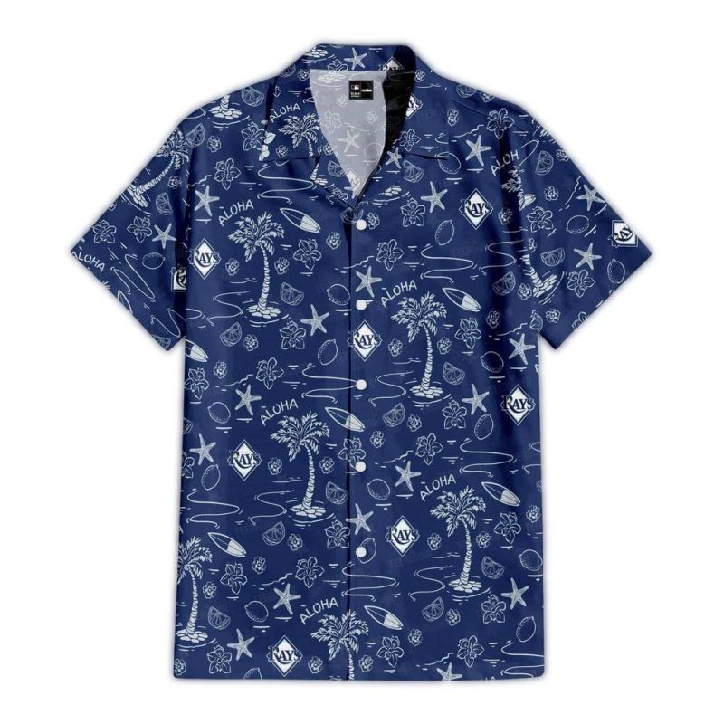 Tampa Bay Rays Aloha Paradise Hawaiian Shirt 1