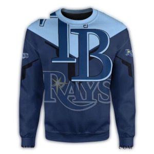 Tampa Bay Rays Big Logo Ugly Christmas Sweatshirt For Holiday Cheer