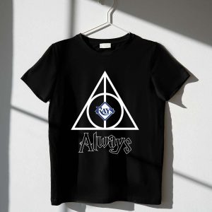 Tampa Bay Rays Deathly Hallows Graphic T-Shirt For Fans