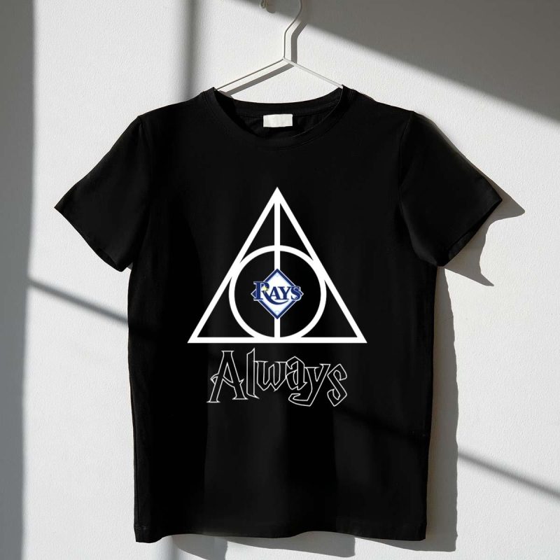 Tampa Bay Rays Deathly Hallows Always T Shirt t shirt 1 1
