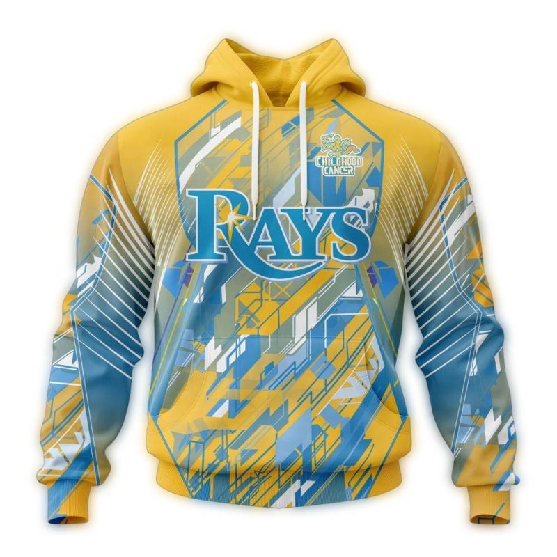 Tampa Bay Rays Fearless Against Childhood Cancers AOP Hoodie 1
