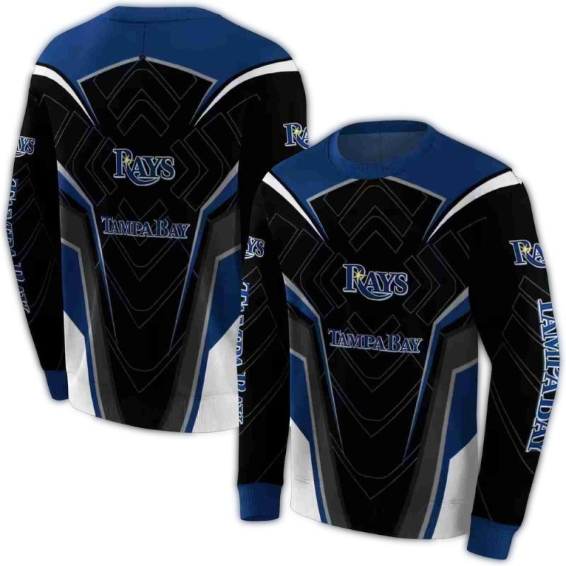 Tampa Bay Rays Futuristic Pattern AOP Sweatshirt 1
