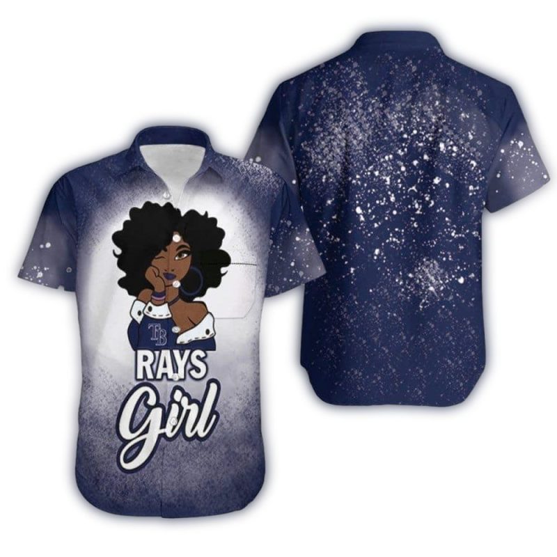 Tampa Bay Rays Girl African Hawaiian Shirt 1