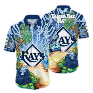 Tampa Bay Rays Landscape Art Hawaiian Shirt